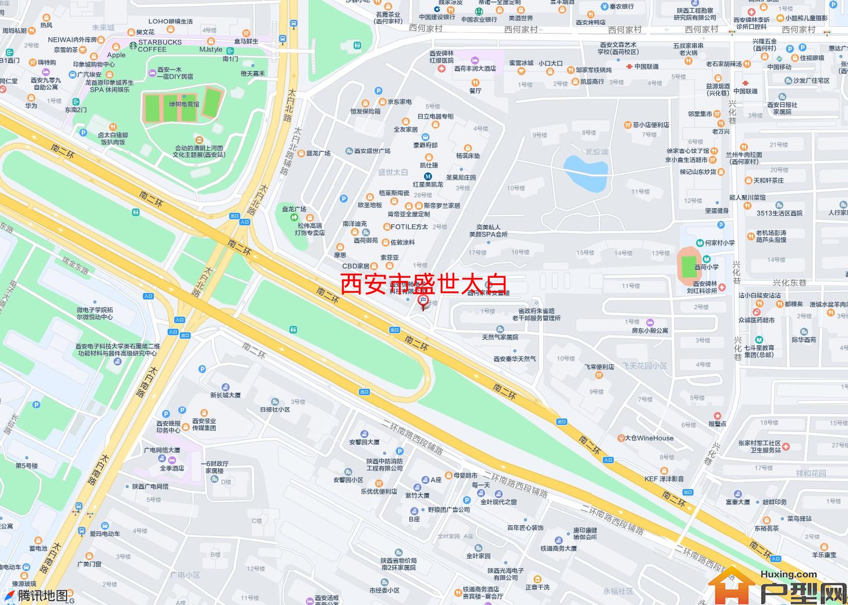 盛世太白小区 - 户型网