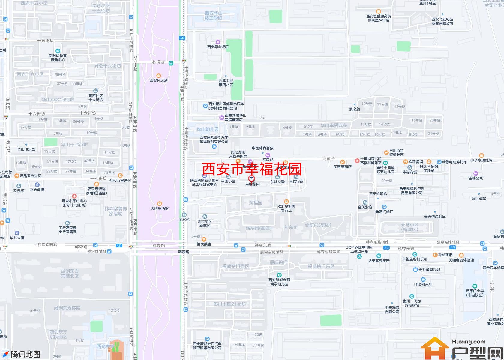 幸福花园小区 - 户型网