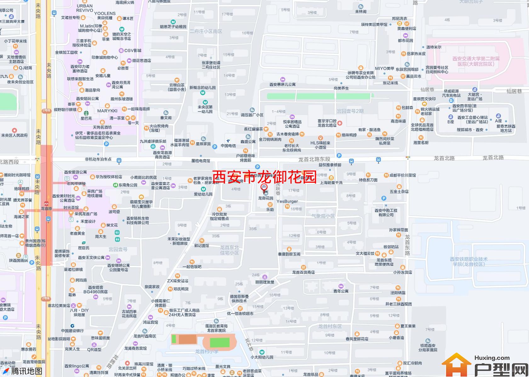 龙御花园小区 - 户型网