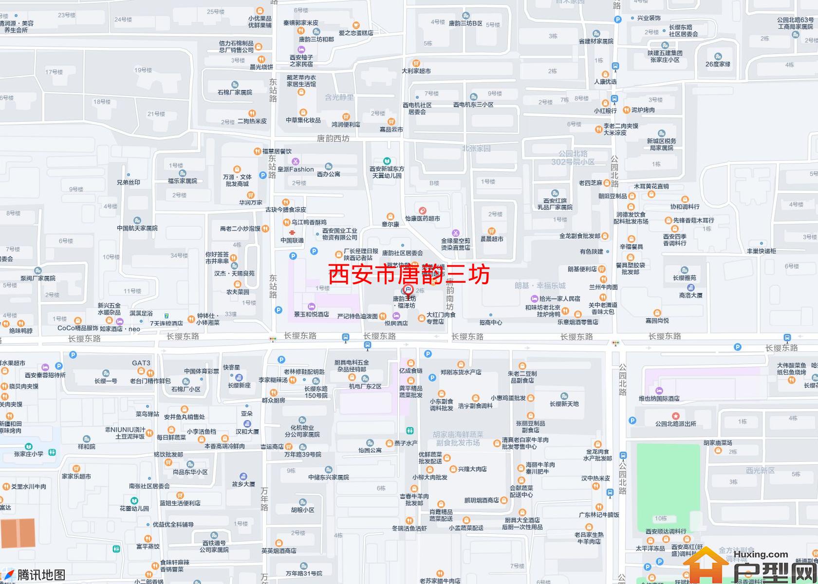唐韵三坊小区 - 户型网 唐韵三坊小区 - 户型网