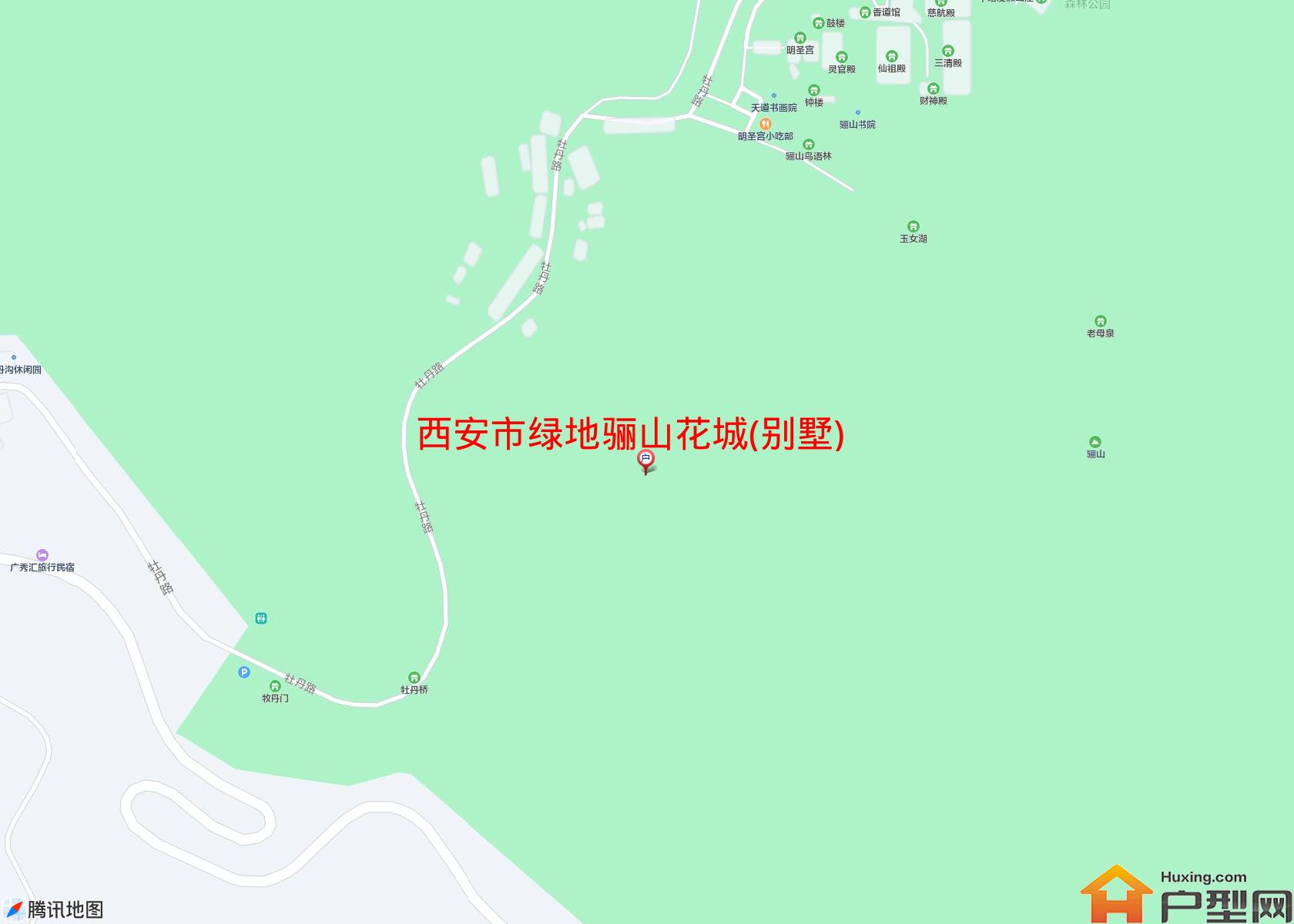 绿地骊山花城(别墅)小区 - 户型网