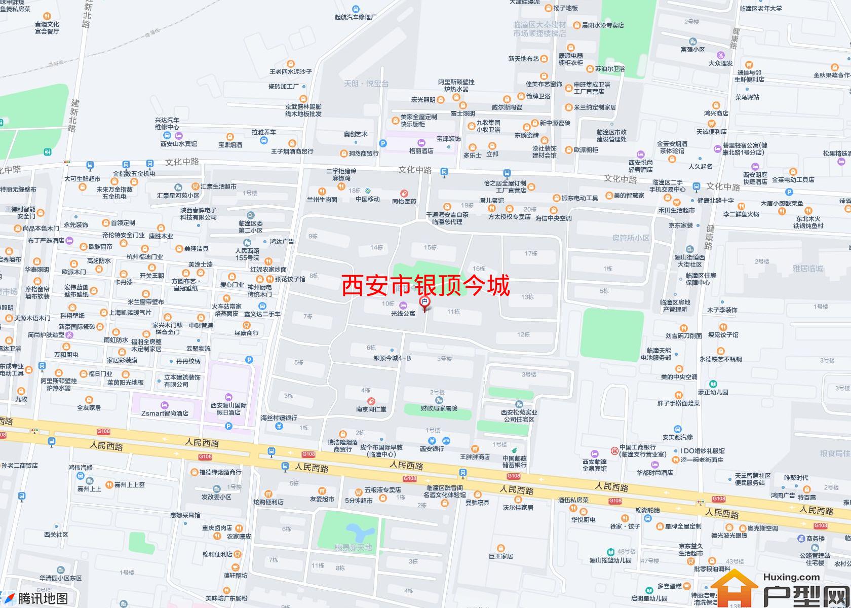 银顶今城小区 - 户型网