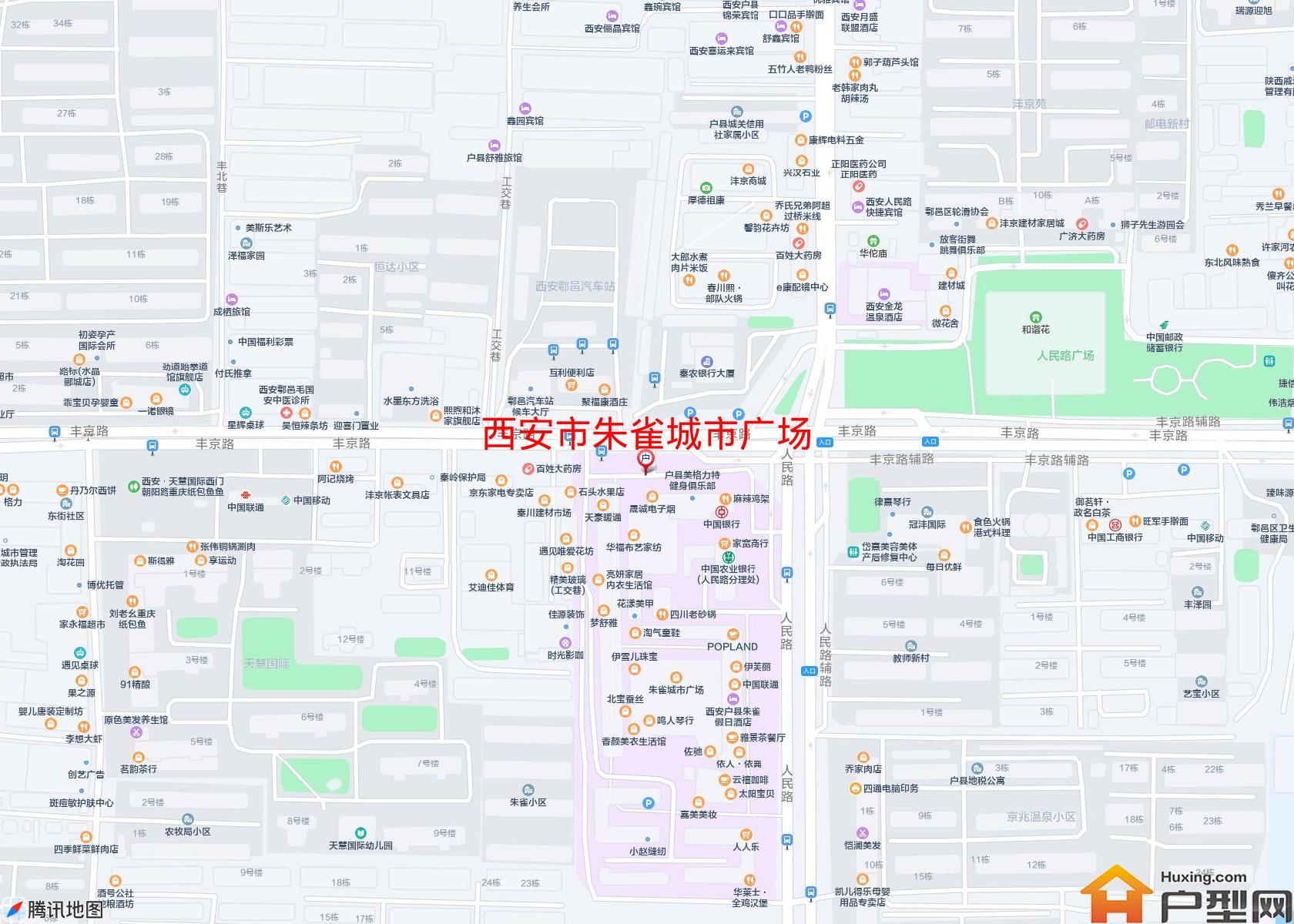 朱雀城市广场小区 - 户型网