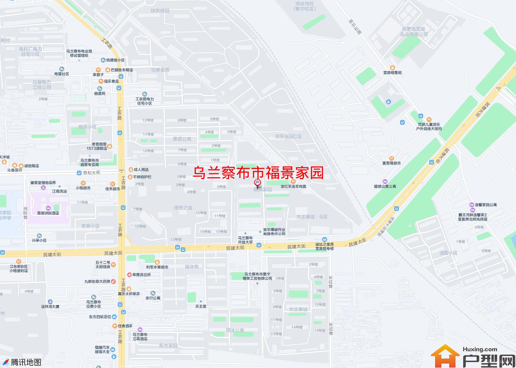福景家园小区 - 户型网