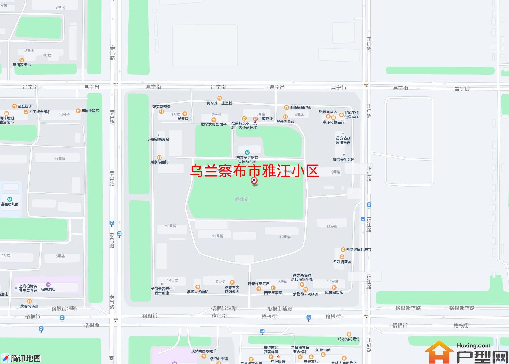 雅江小区小区 - 户型网