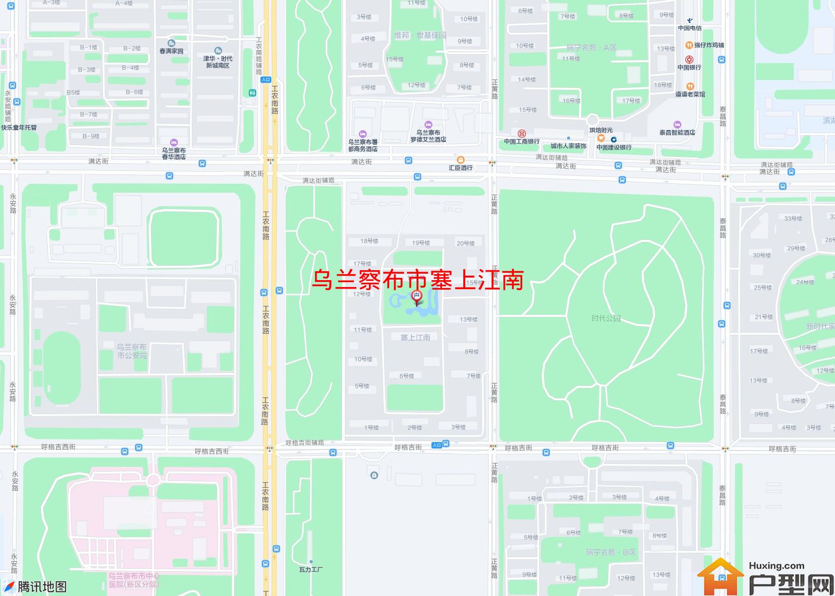 塞上江南小区 - 户型网