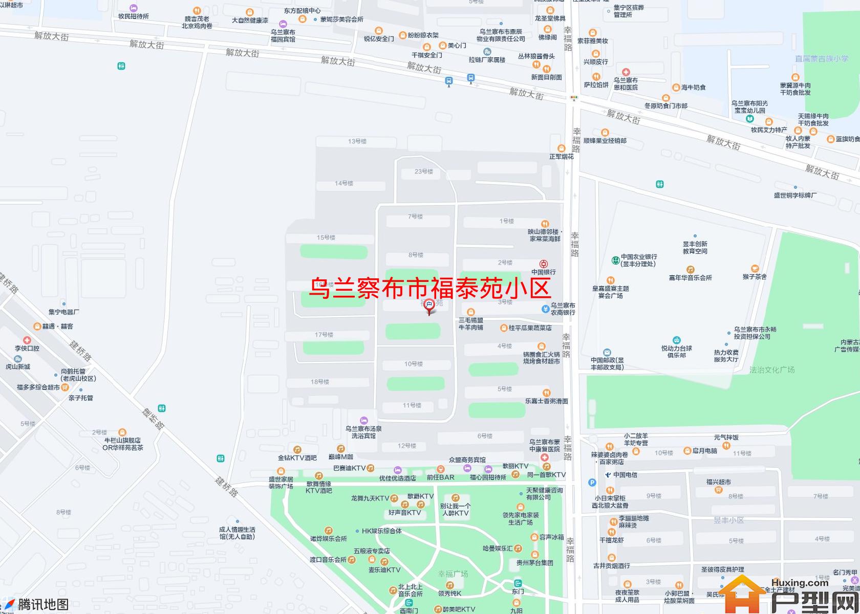 福泰苑小区小区 - 户型网
