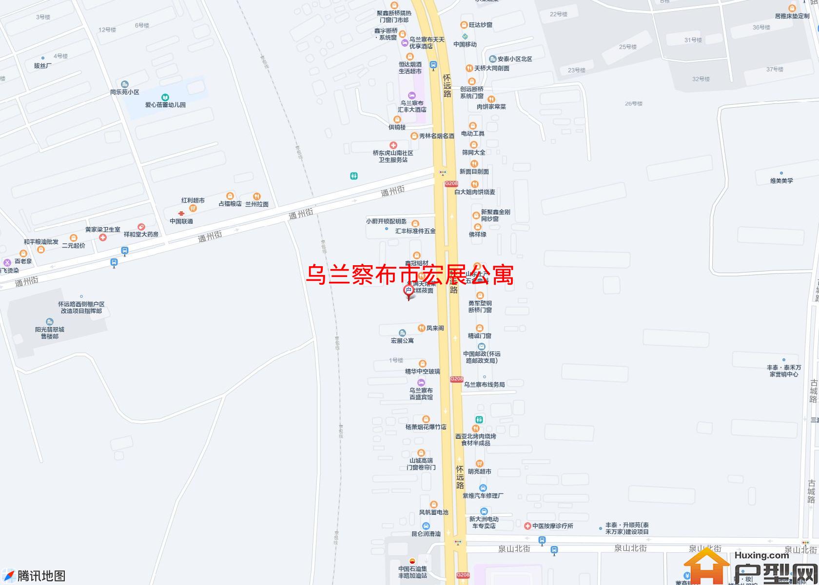 宏展公寓小区 - 户型网