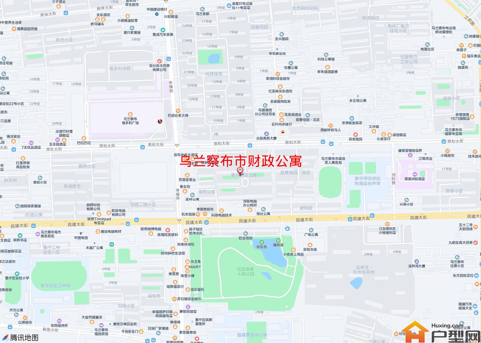 财政公寓小区 - 户型网