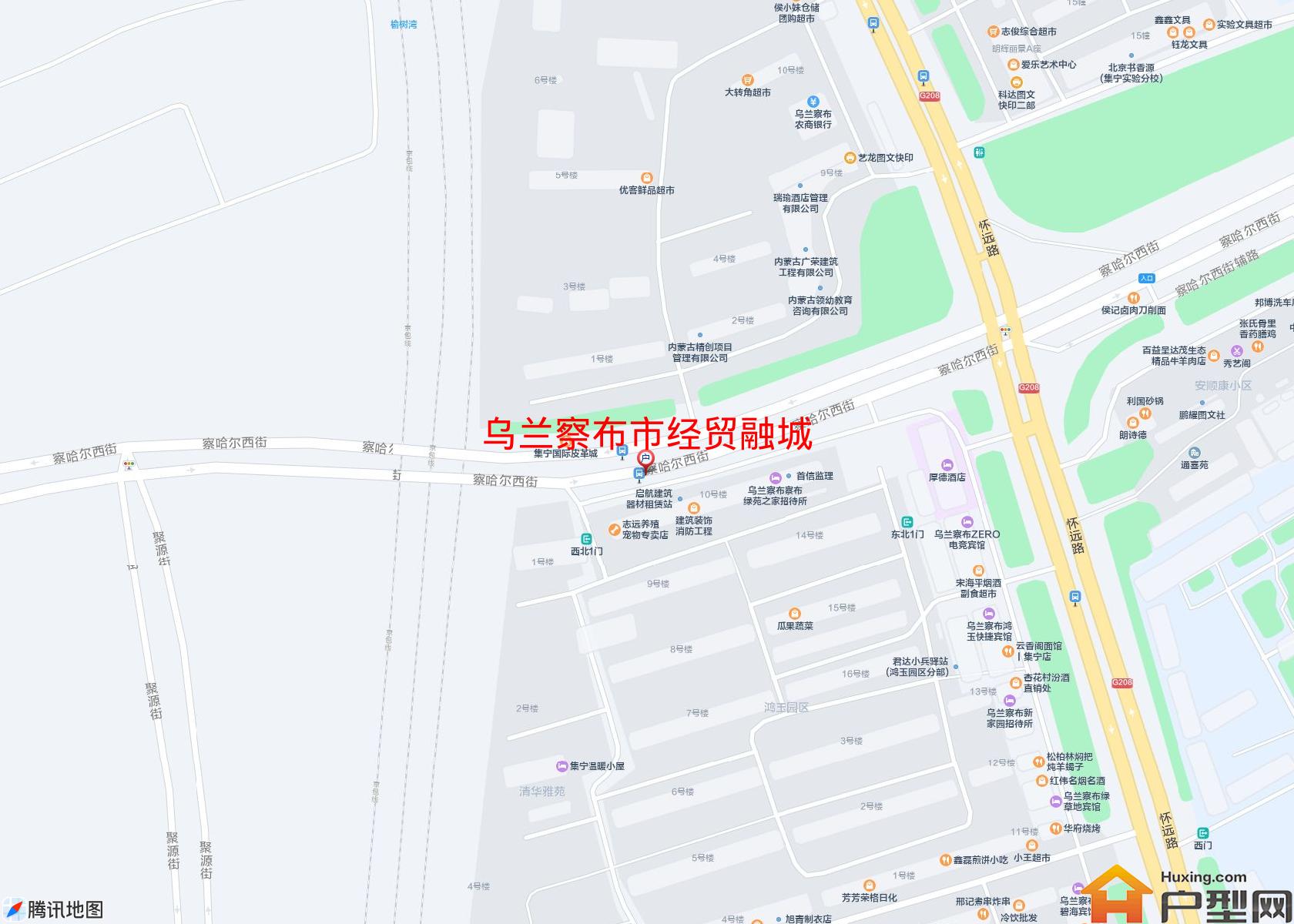 经贸融城小区 - 户型网