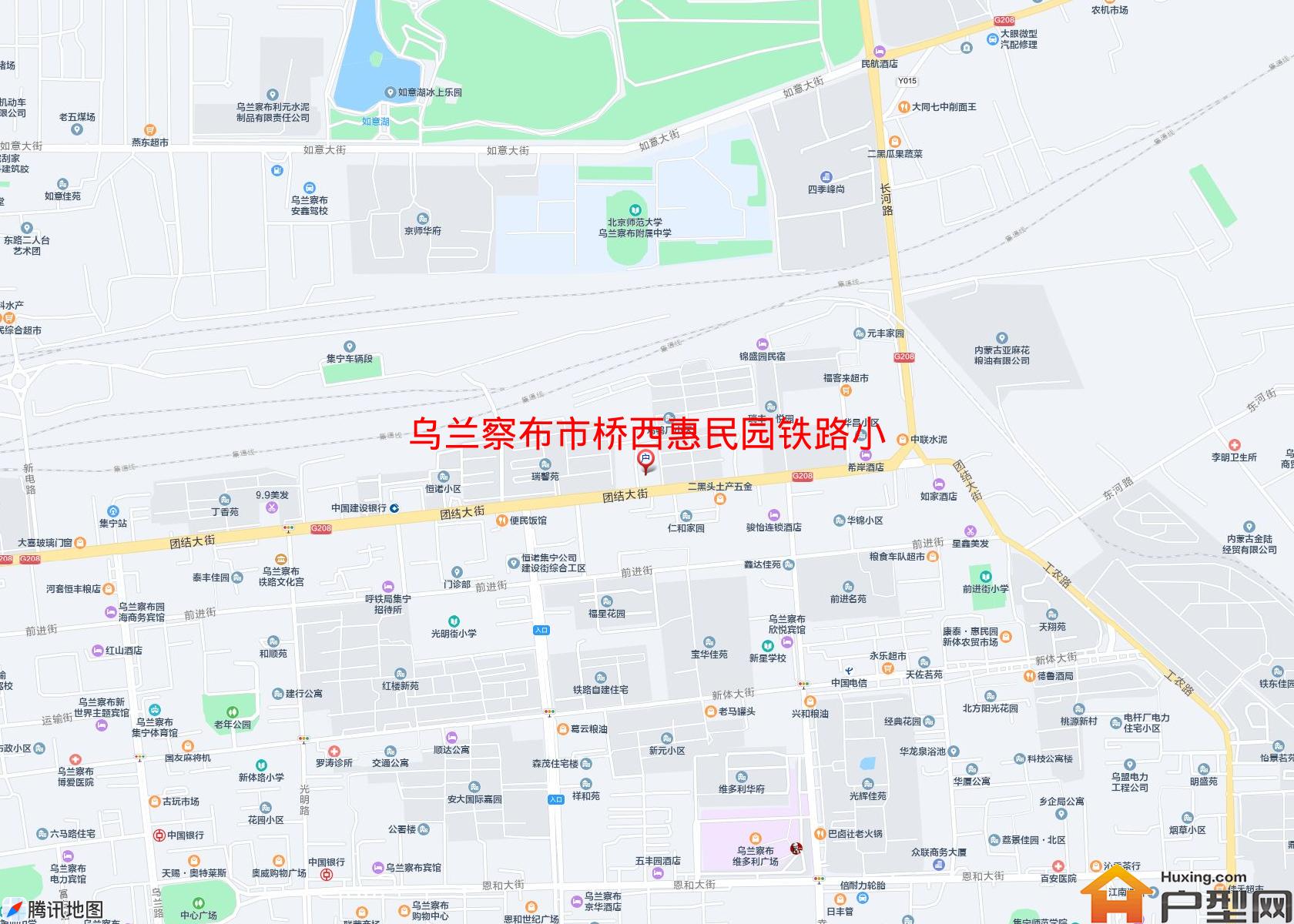 桥西惠民园铁路小区小区 - 户型网