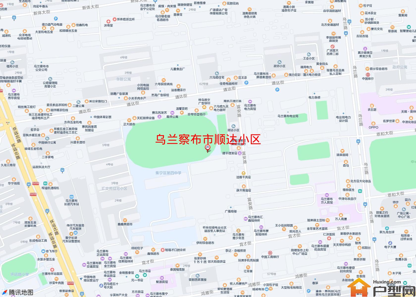 顺达小区小区 - 户型网
