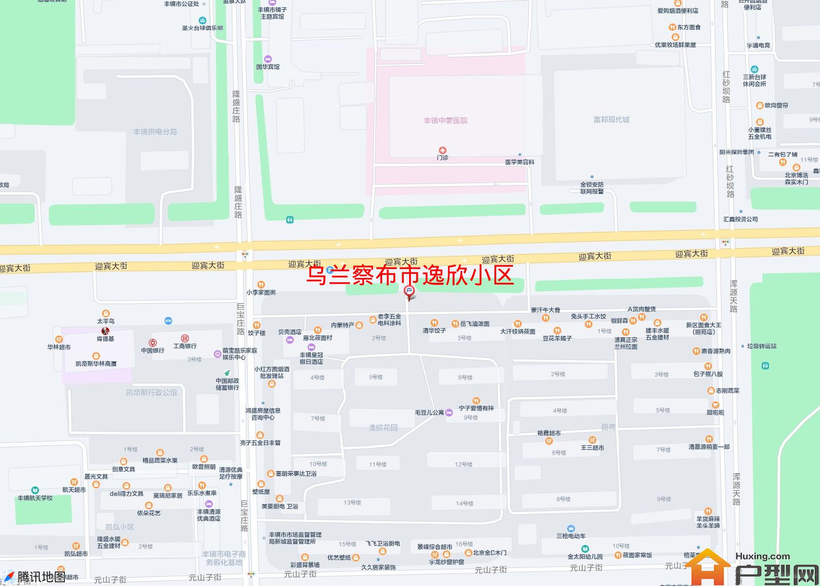 逸欣小区小区 - 户型网