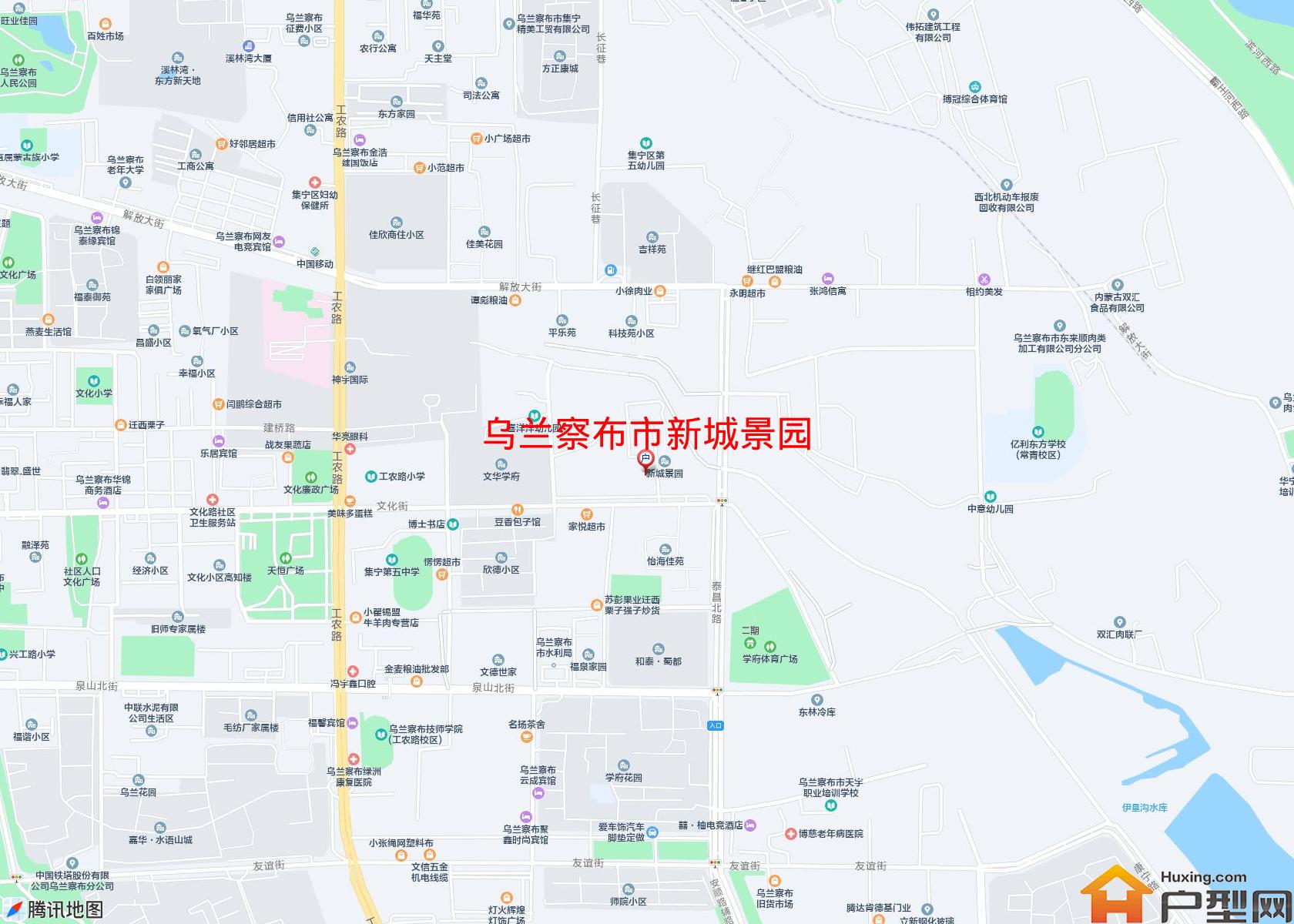 新城景园小区 - 户型网