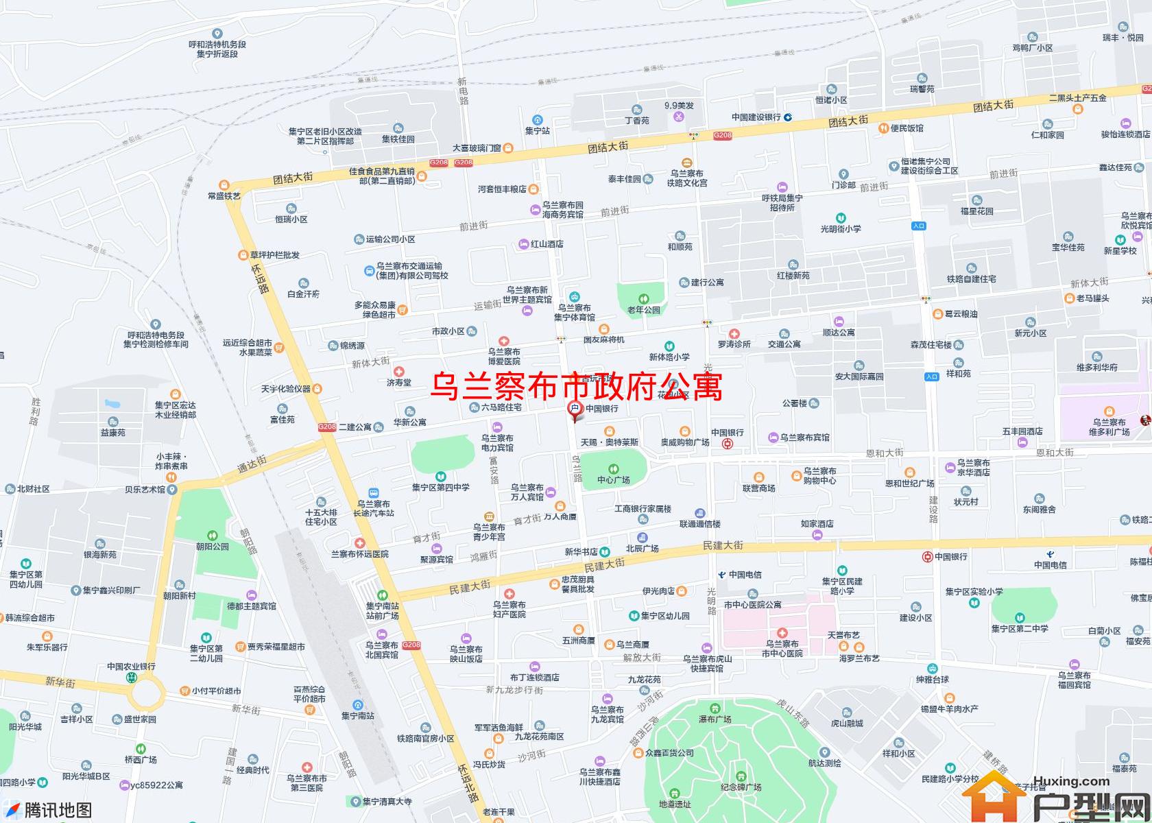 政府公寓小区 - 户型网