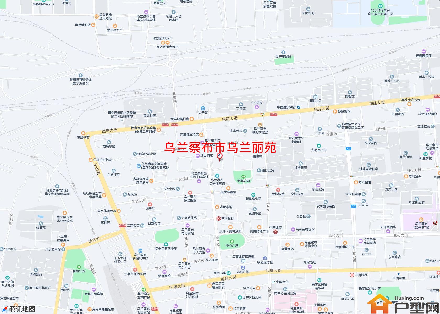 乌兰丽苑小区 - 户型网