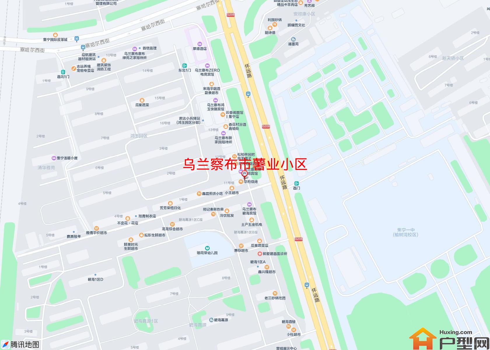 薯业小区小区 - 户型网