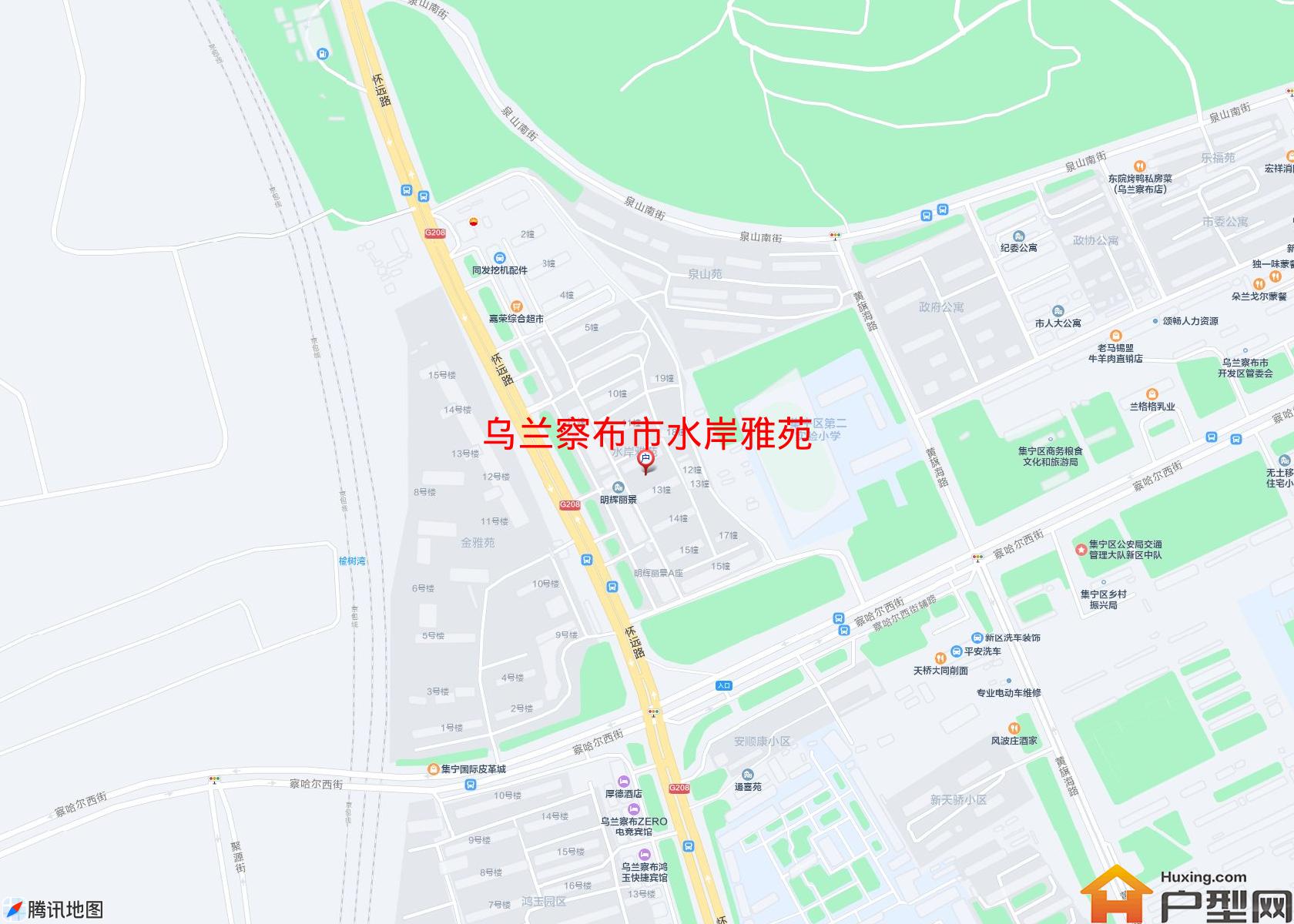 水岸雅苑小区 - 户型网