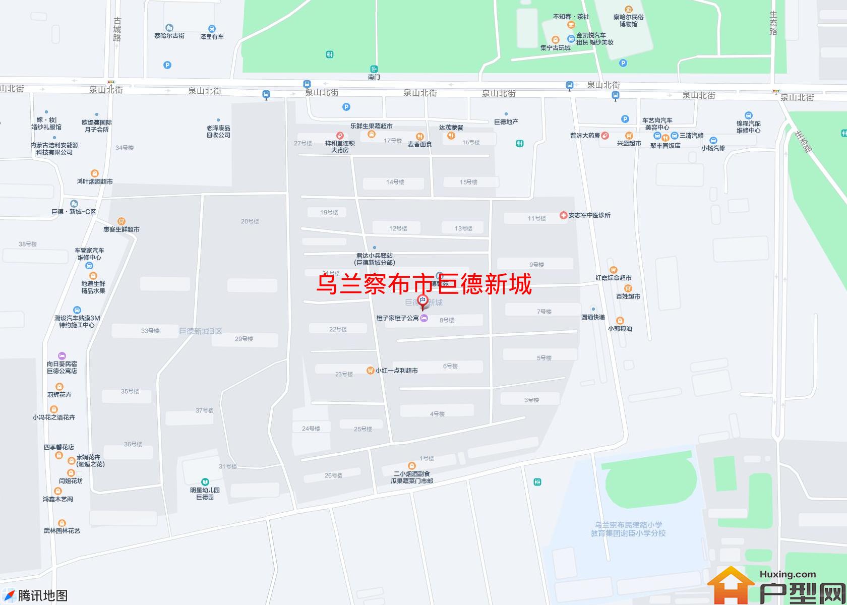 巨德新城小区 - 户型网
