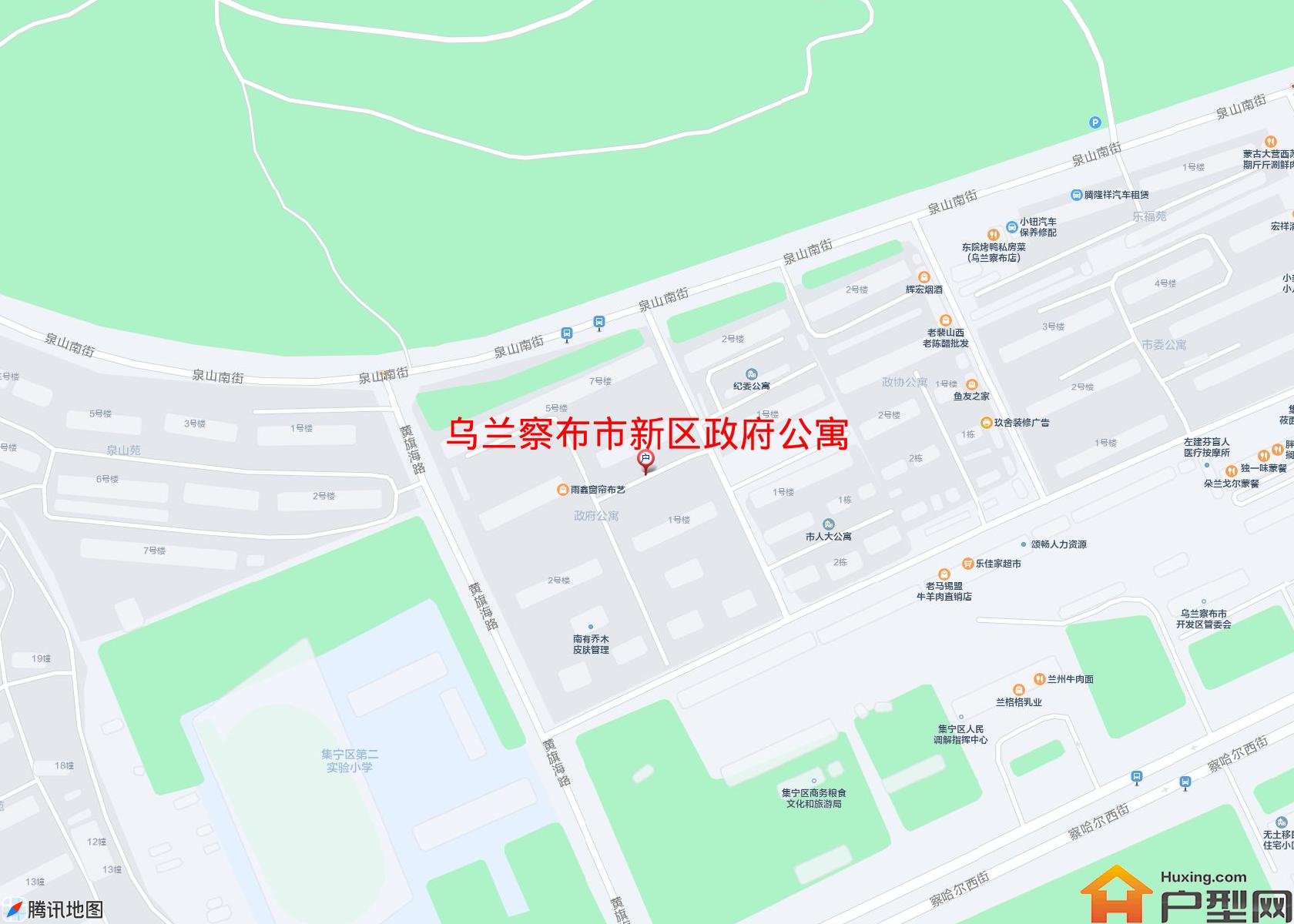 新区政府公寓小区 - 户型网