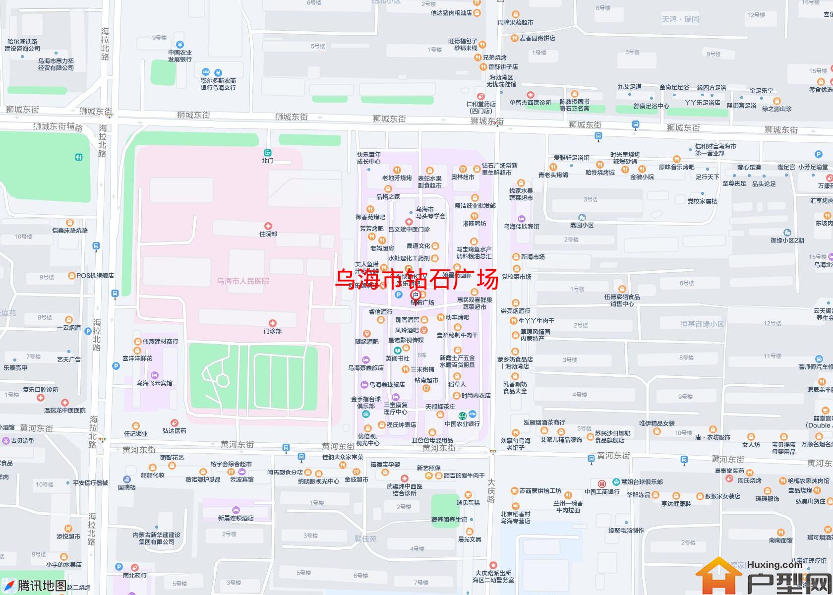 钻石广场小区 - 户型网