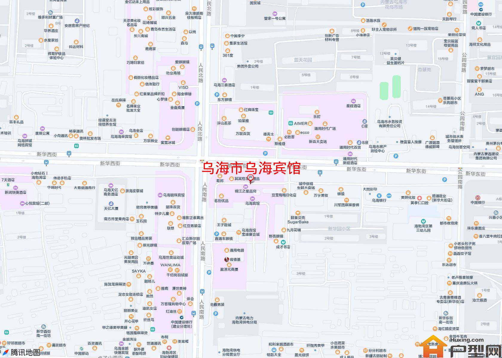 乌海宾馆小区 - 户型网