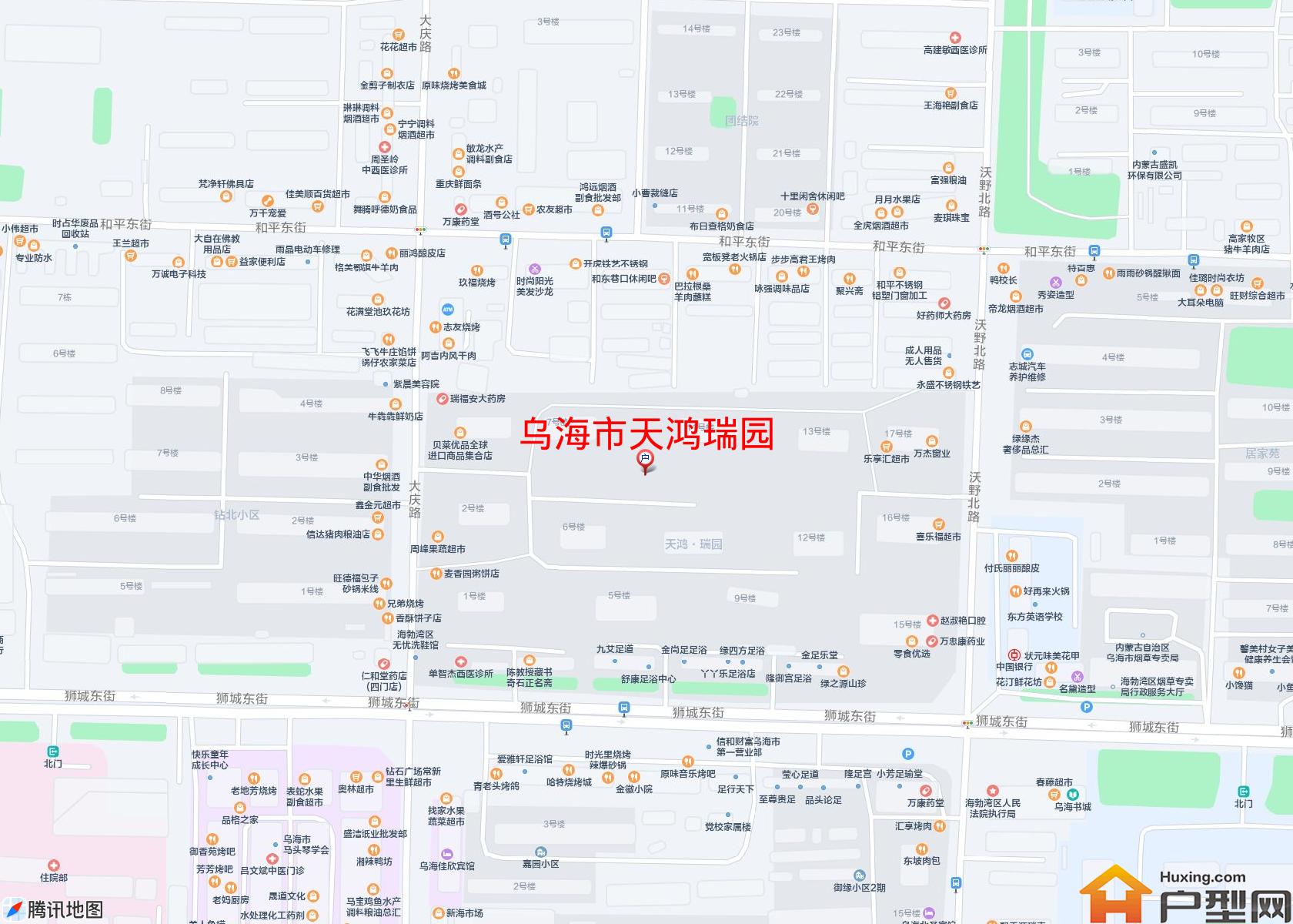 天鸿瑞园小区 - 户型网