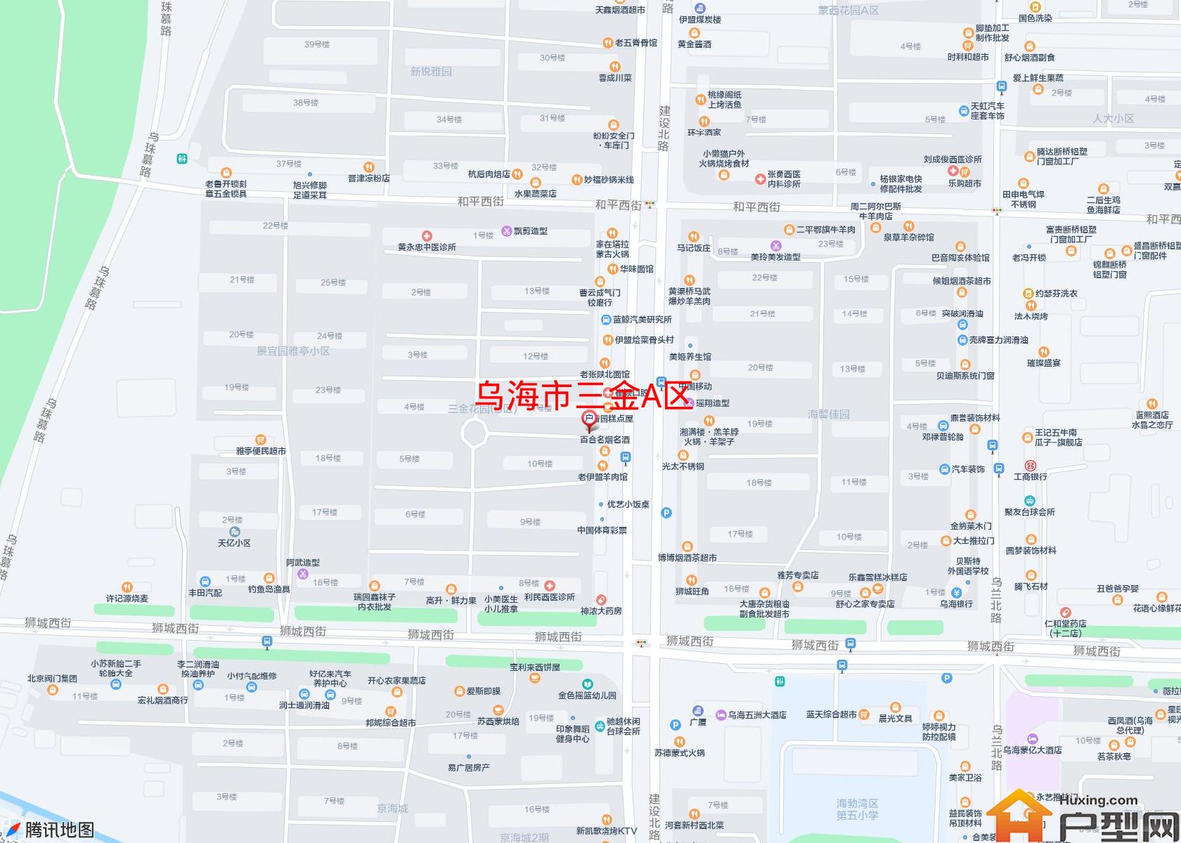 三金A区小区 - 户型网