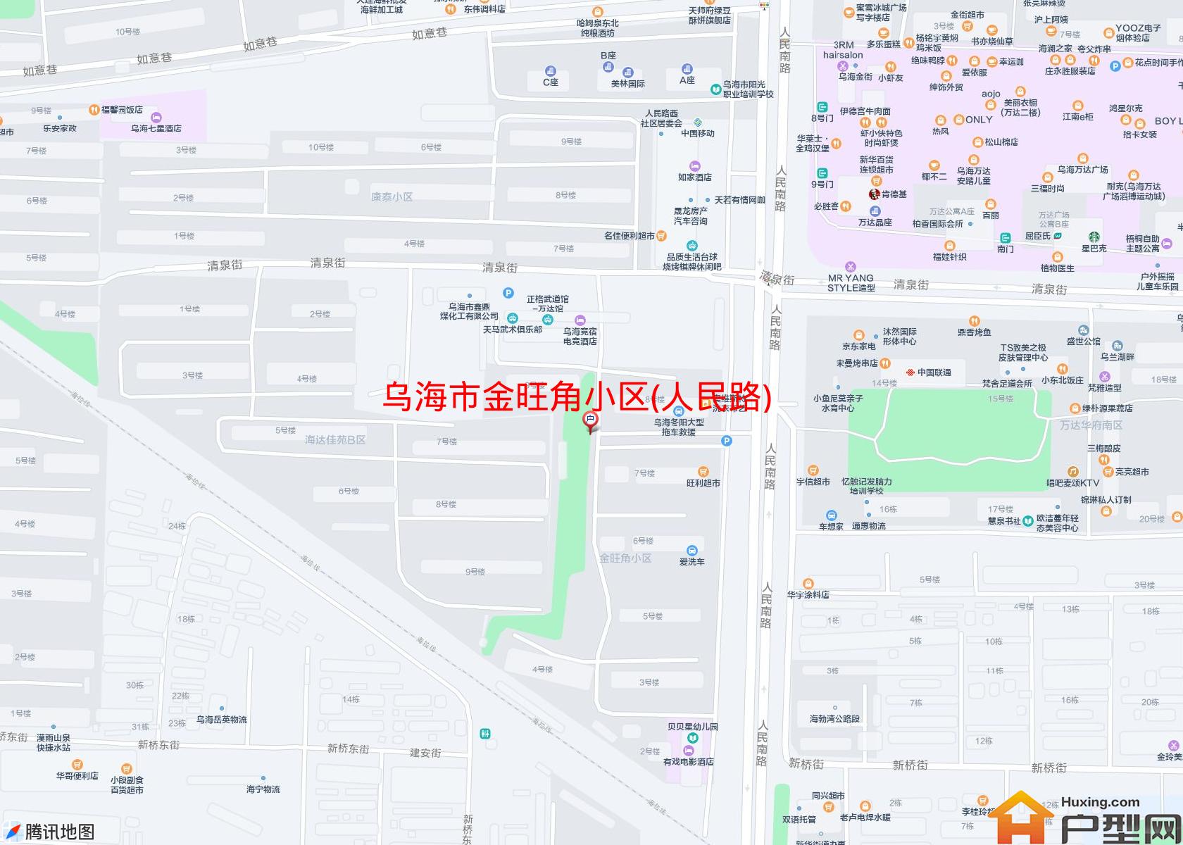 金旺角小区(人民路)小区 - 户型网