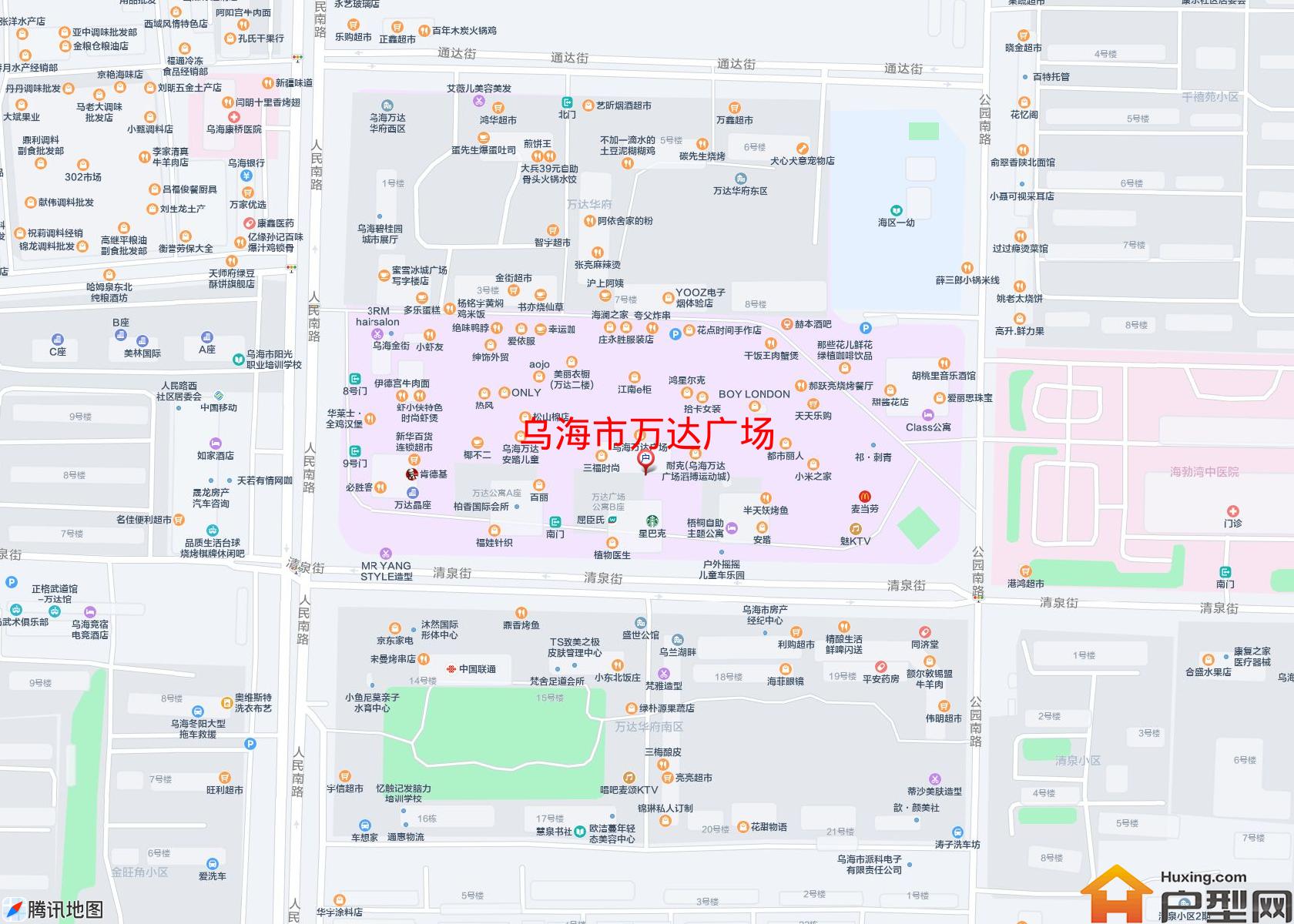 万达广场小区 - 户型网