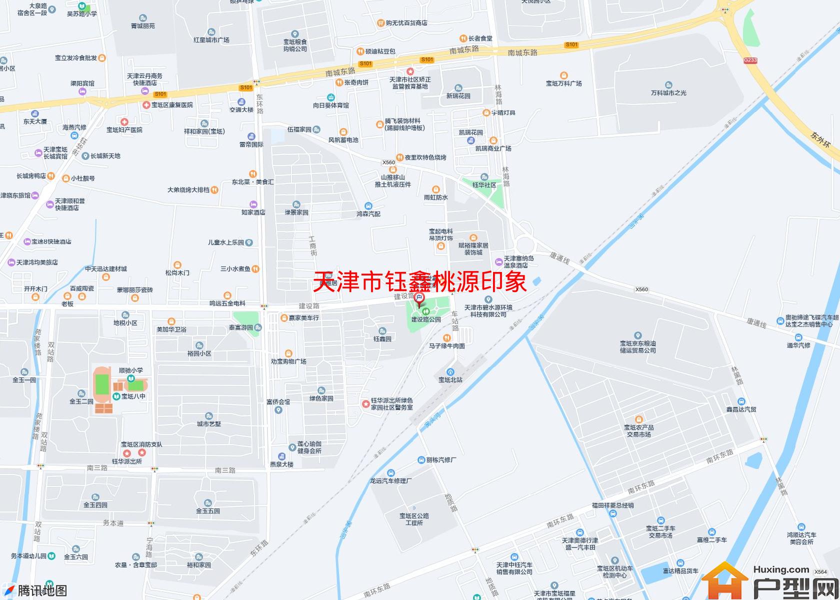 钰鑫桃源印象小区 - 户型网