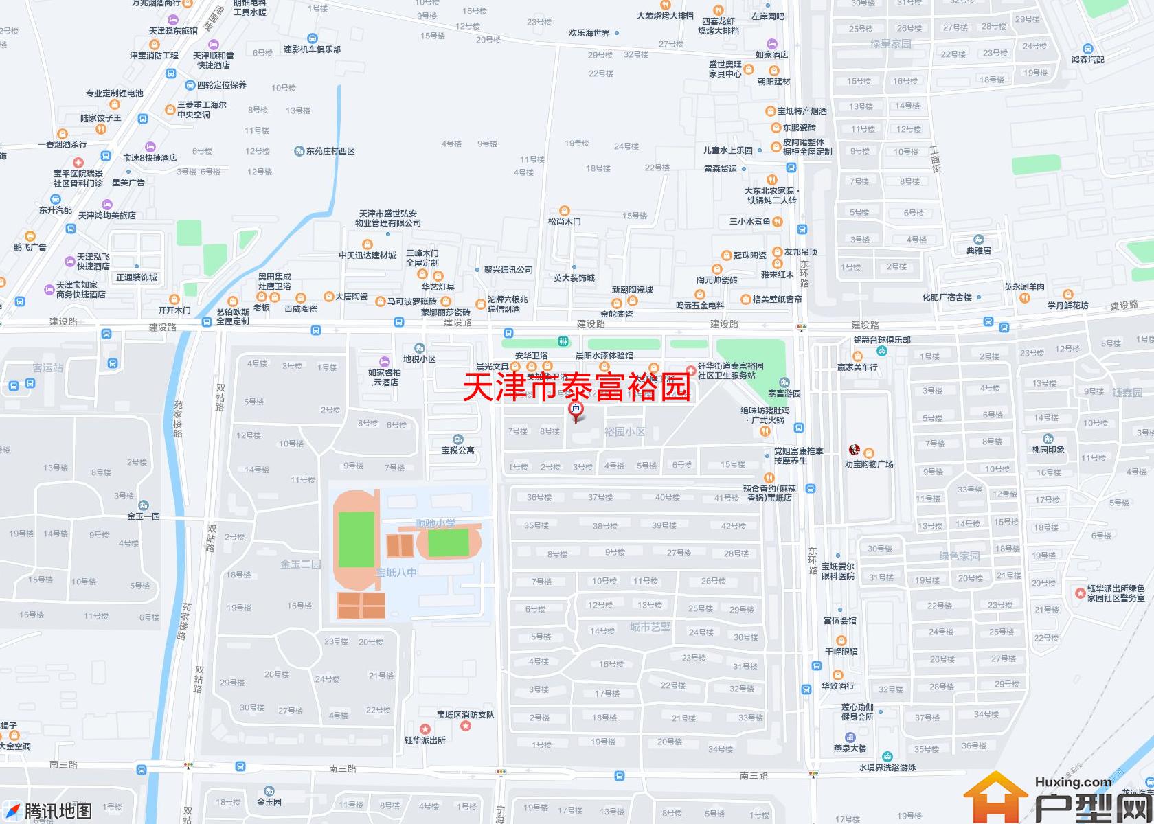 泰富裕园小区 - 户型网 泰富裕园小区 - 户型网