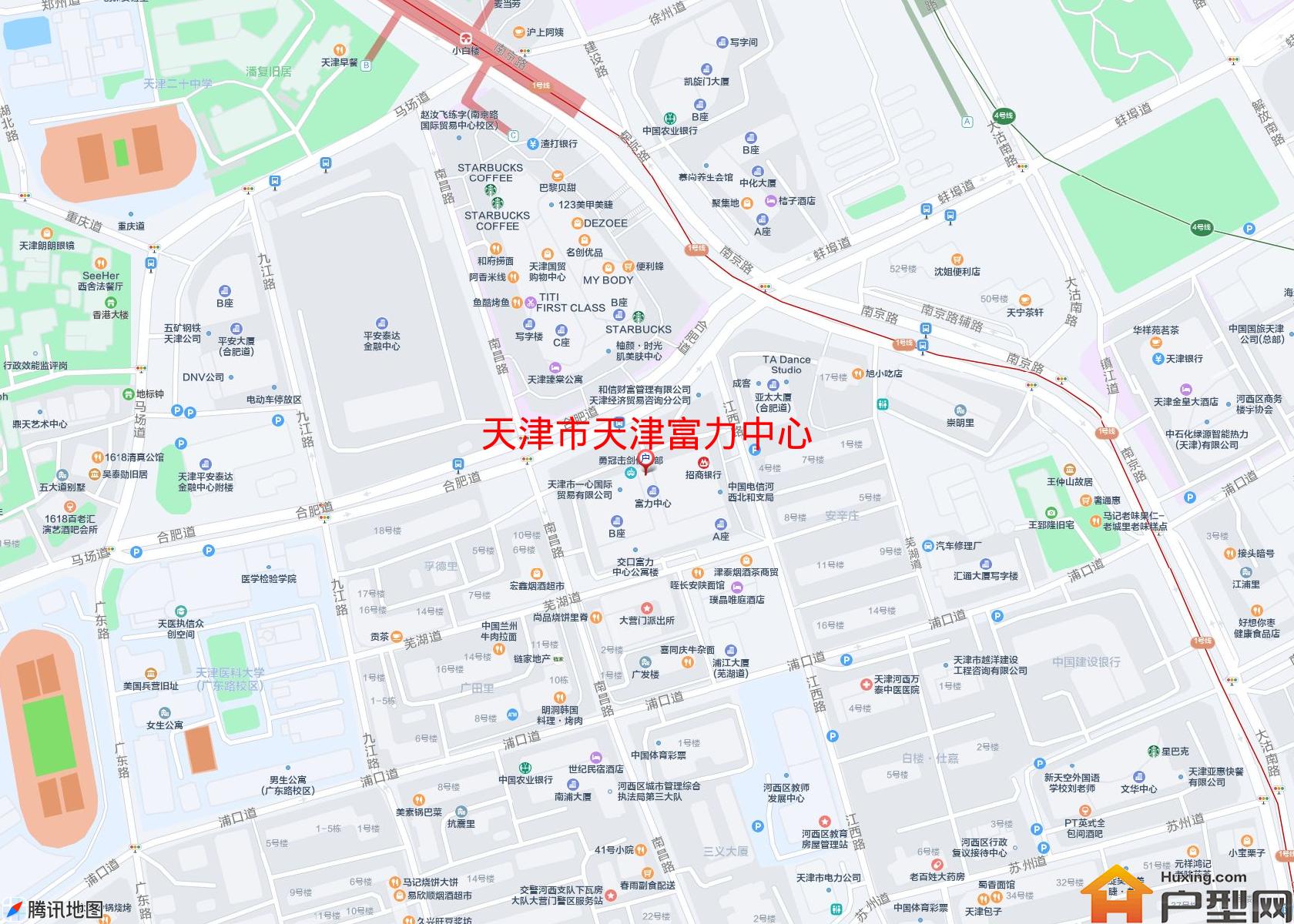 天津富力中心小区 - 户型网