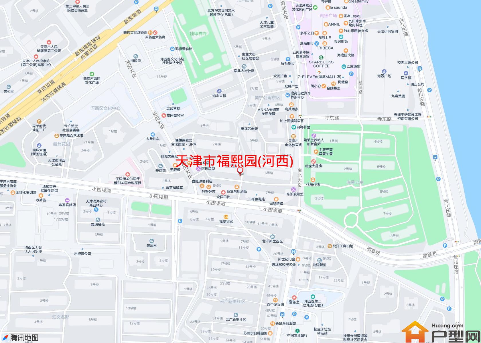 福熙园(河西)小区 - 户型网