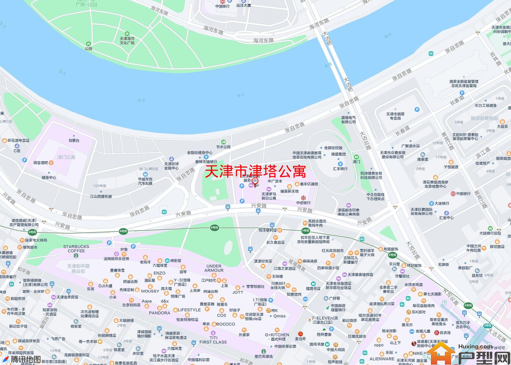 津塔公寓小区 - 户型网