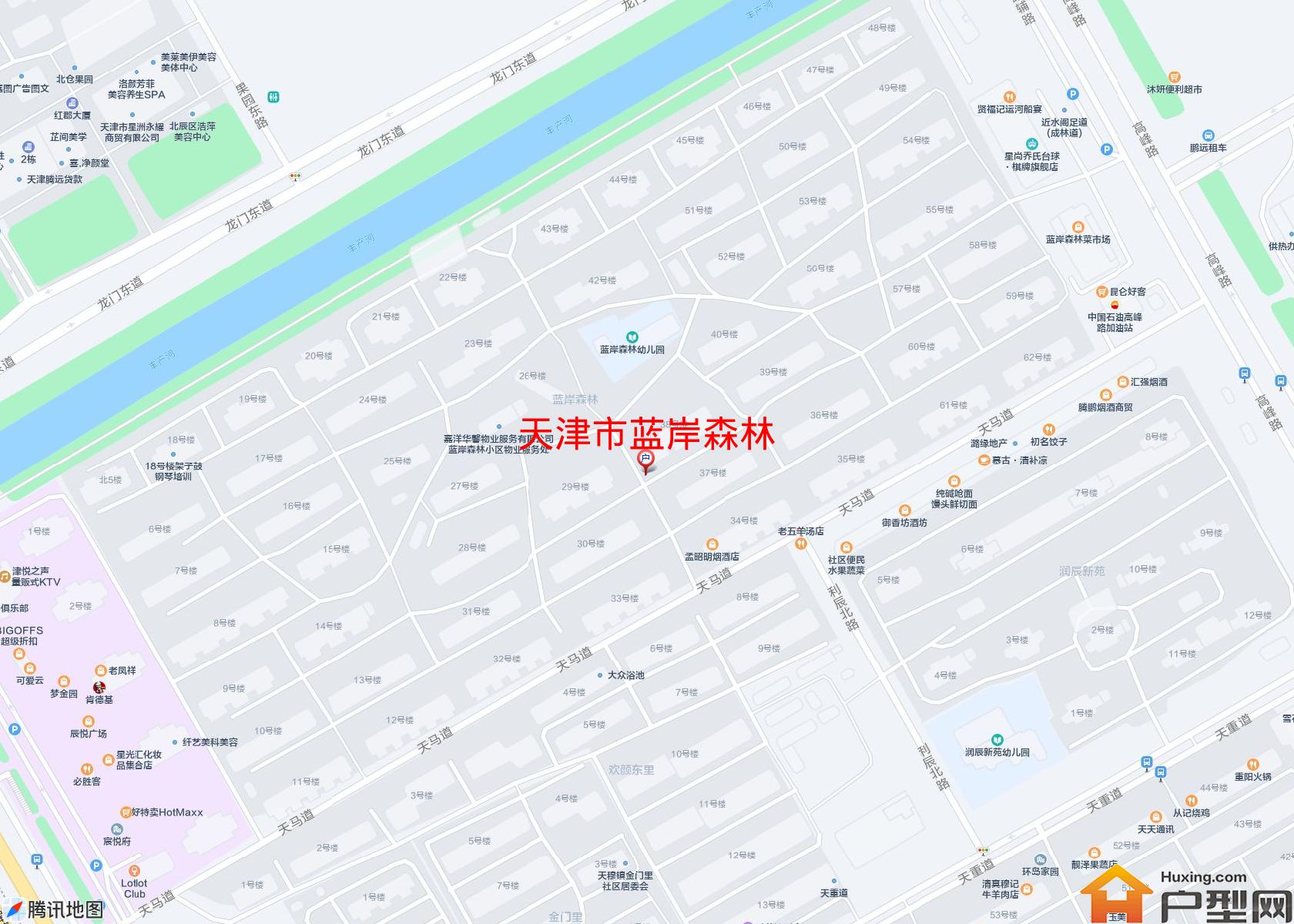 蓝岸森林小区 - 户型网