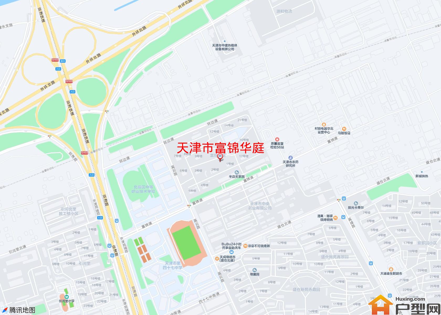 富锦华庭小区 - 户型网