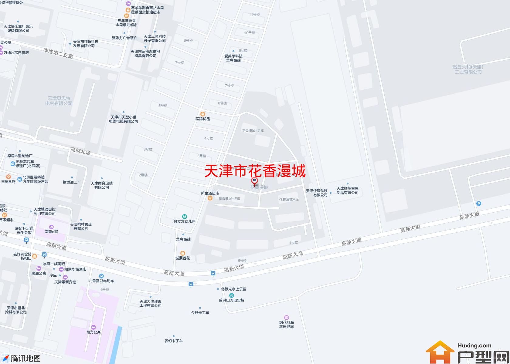 花香漫城小区 - 户型网