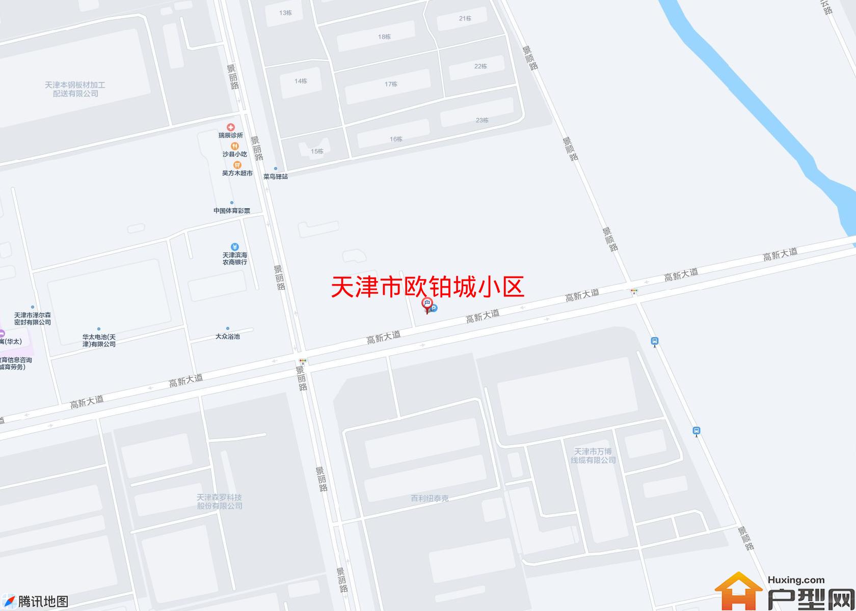 欧铂城小区小区 - 户型网