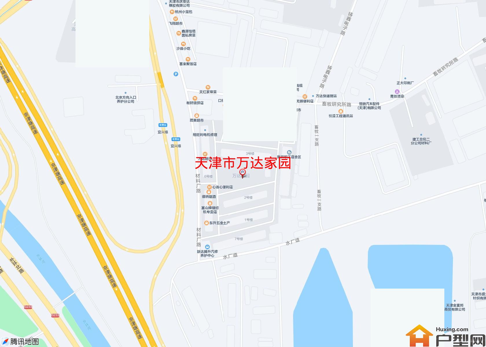 万达家园小区 - 户型网