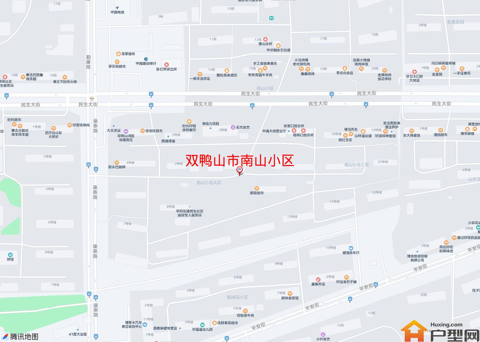 南山小区小区 - 户型网