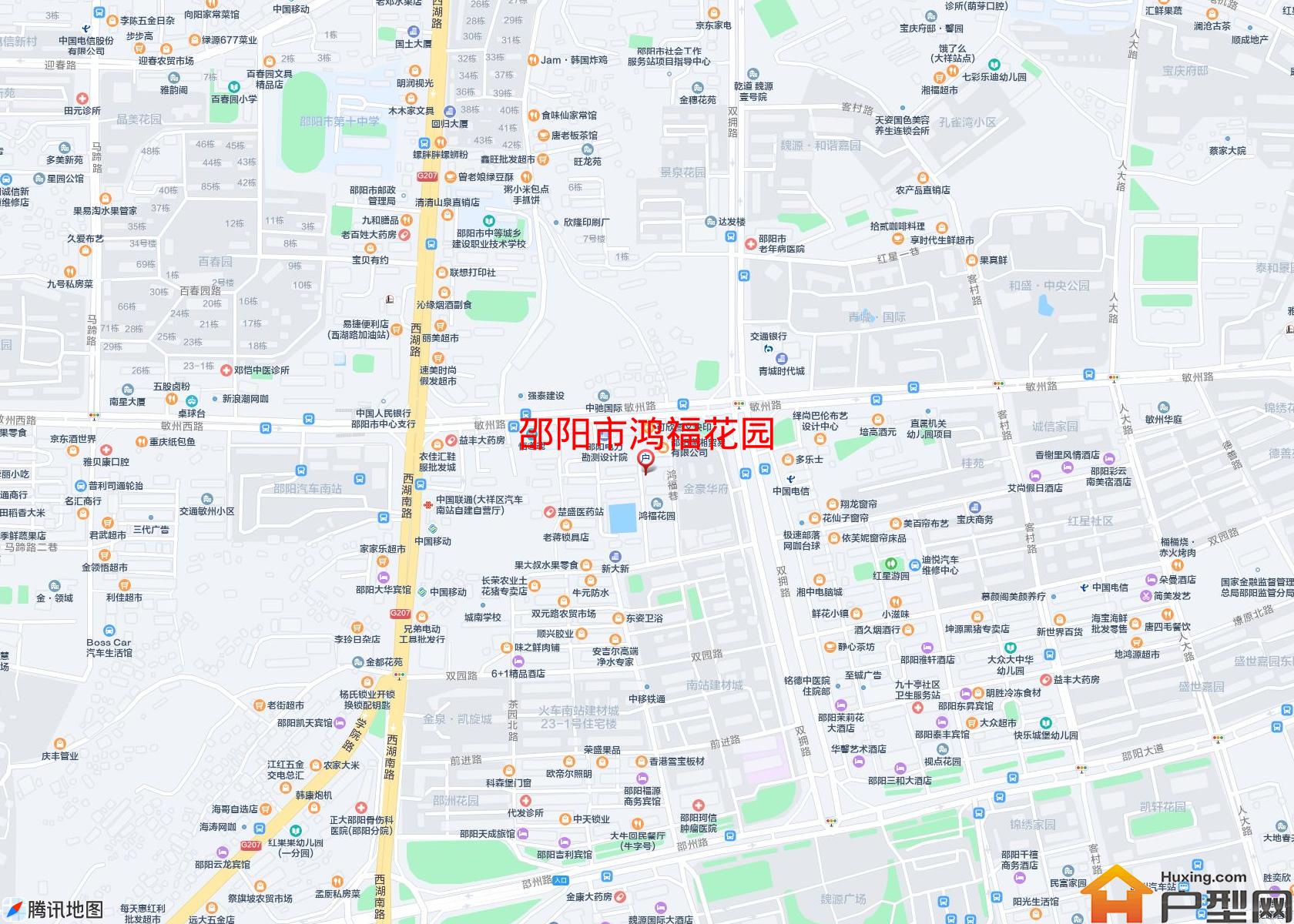 鸿福花园小区 - 户型网
