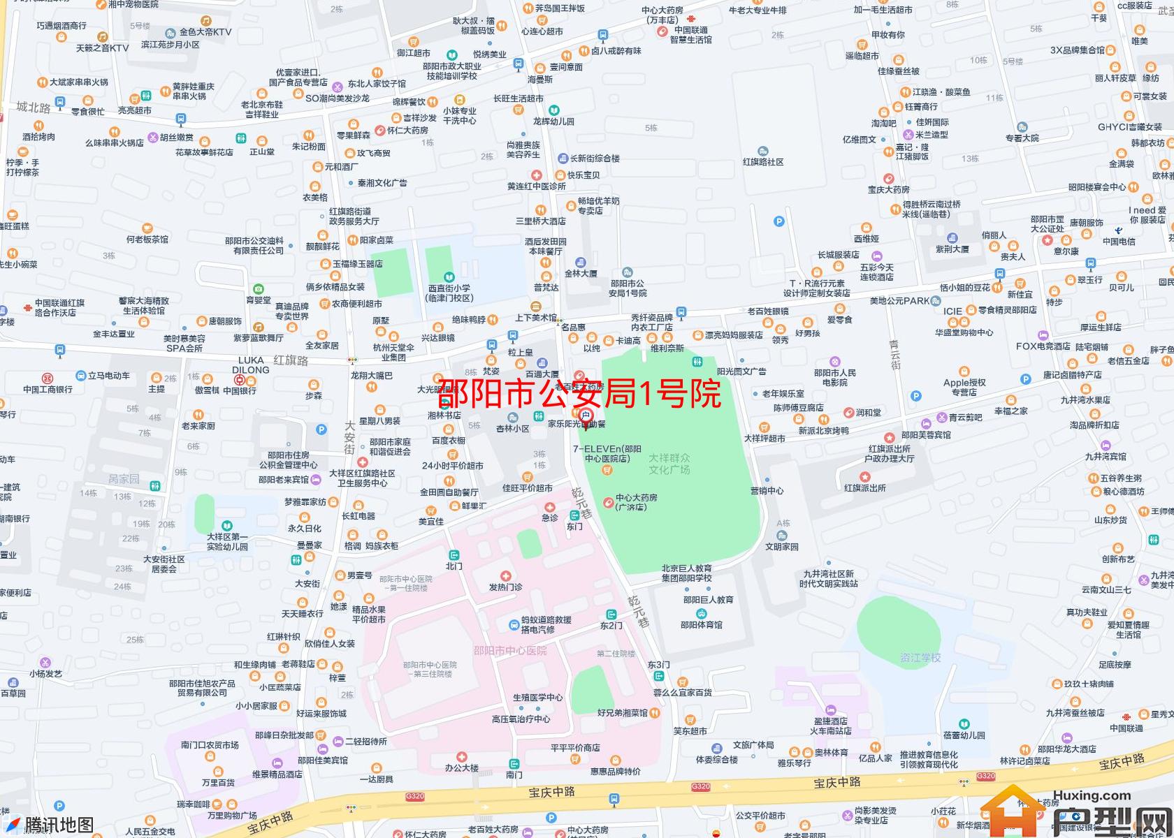 公安局1号院小区 - 户型网