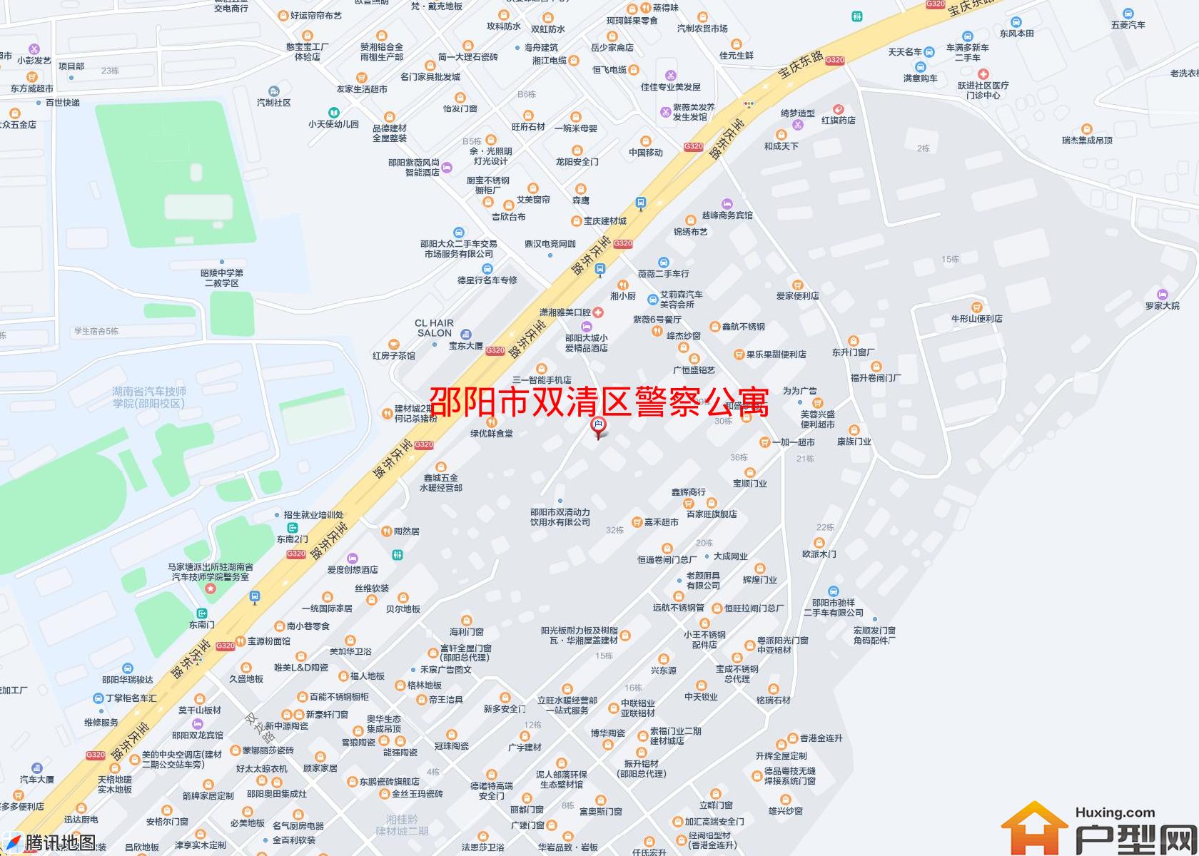 双清区警察公寓小区 - 户型网