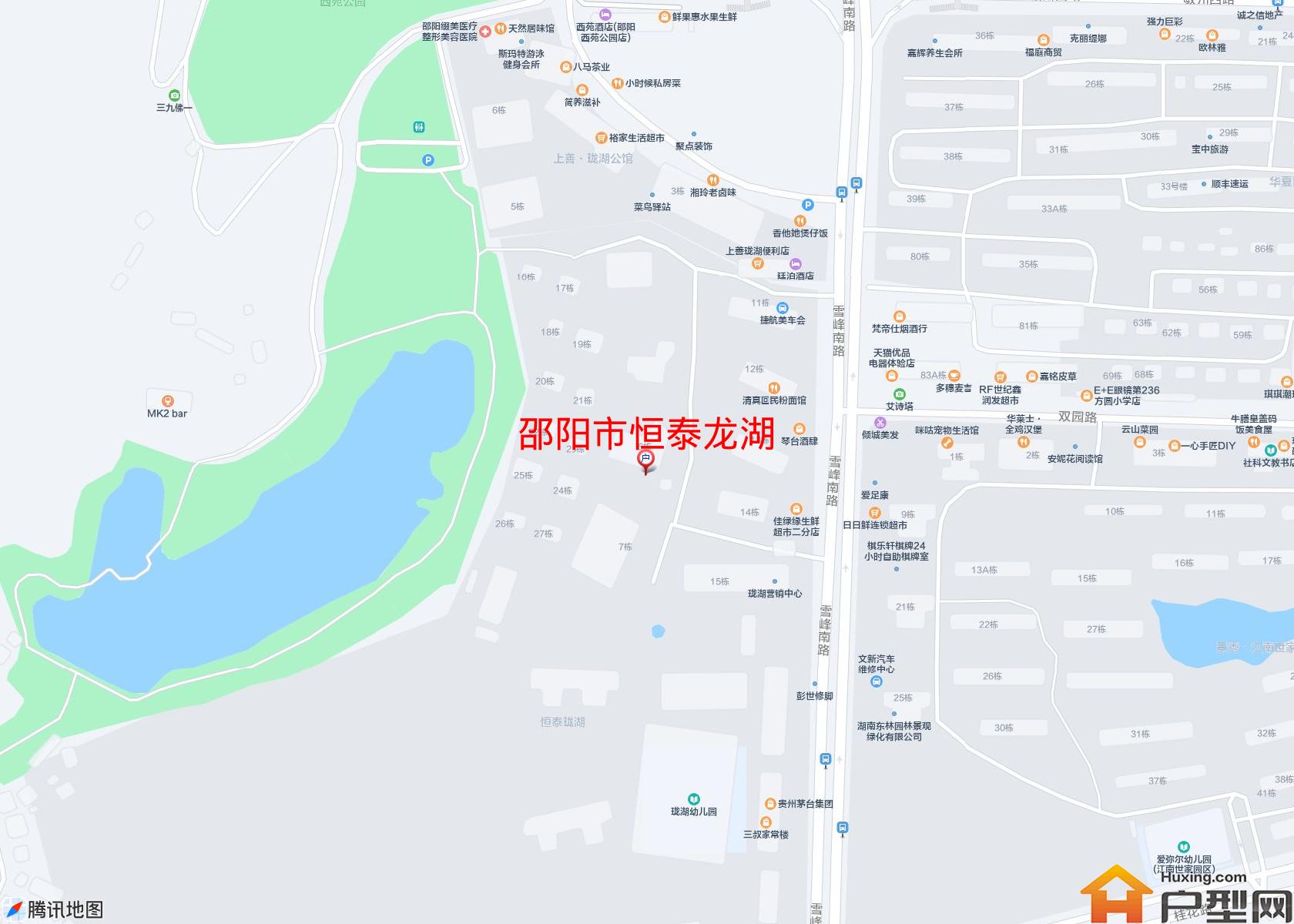 恒泰龙湖小区 - 户型网