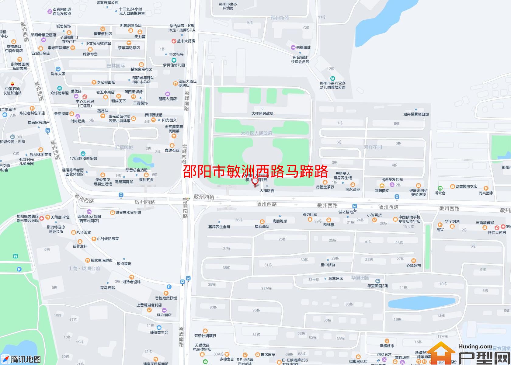 敏洲西路马蹄路小区 - 户型网