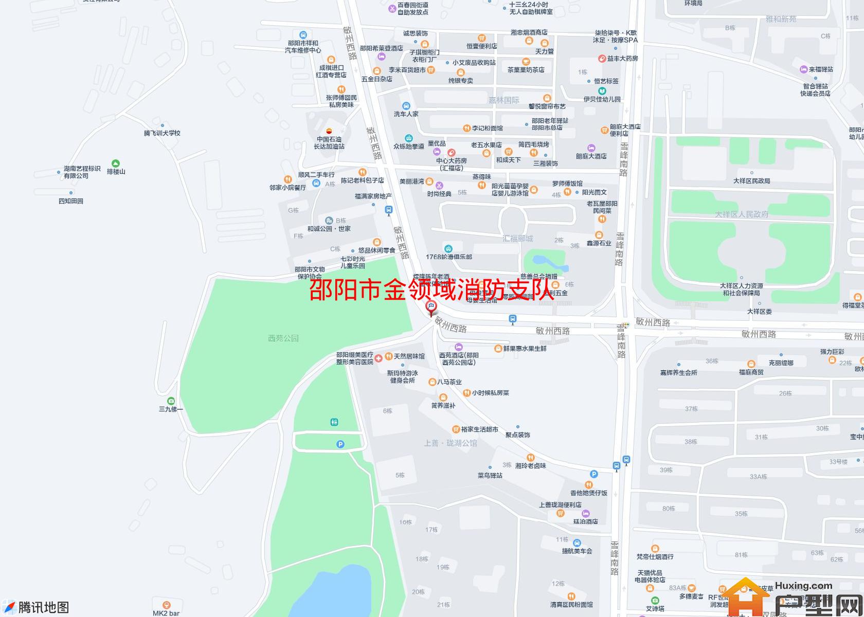 金领域消防支队小区 - 户型网