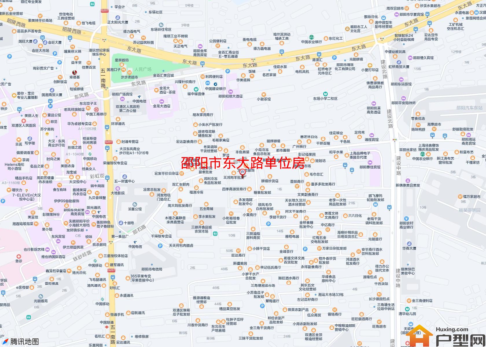 东大路单位房小区 - 户型网