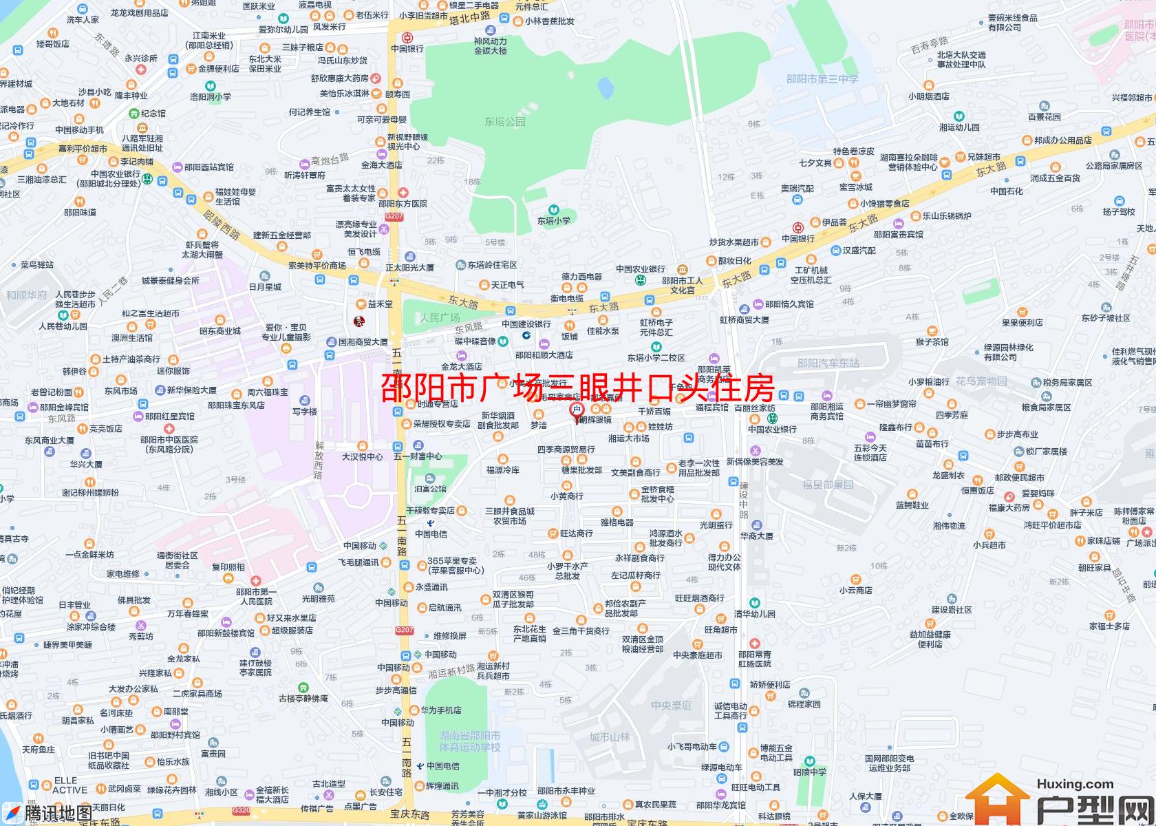 广场三眼井口头住房小区 - 户型网