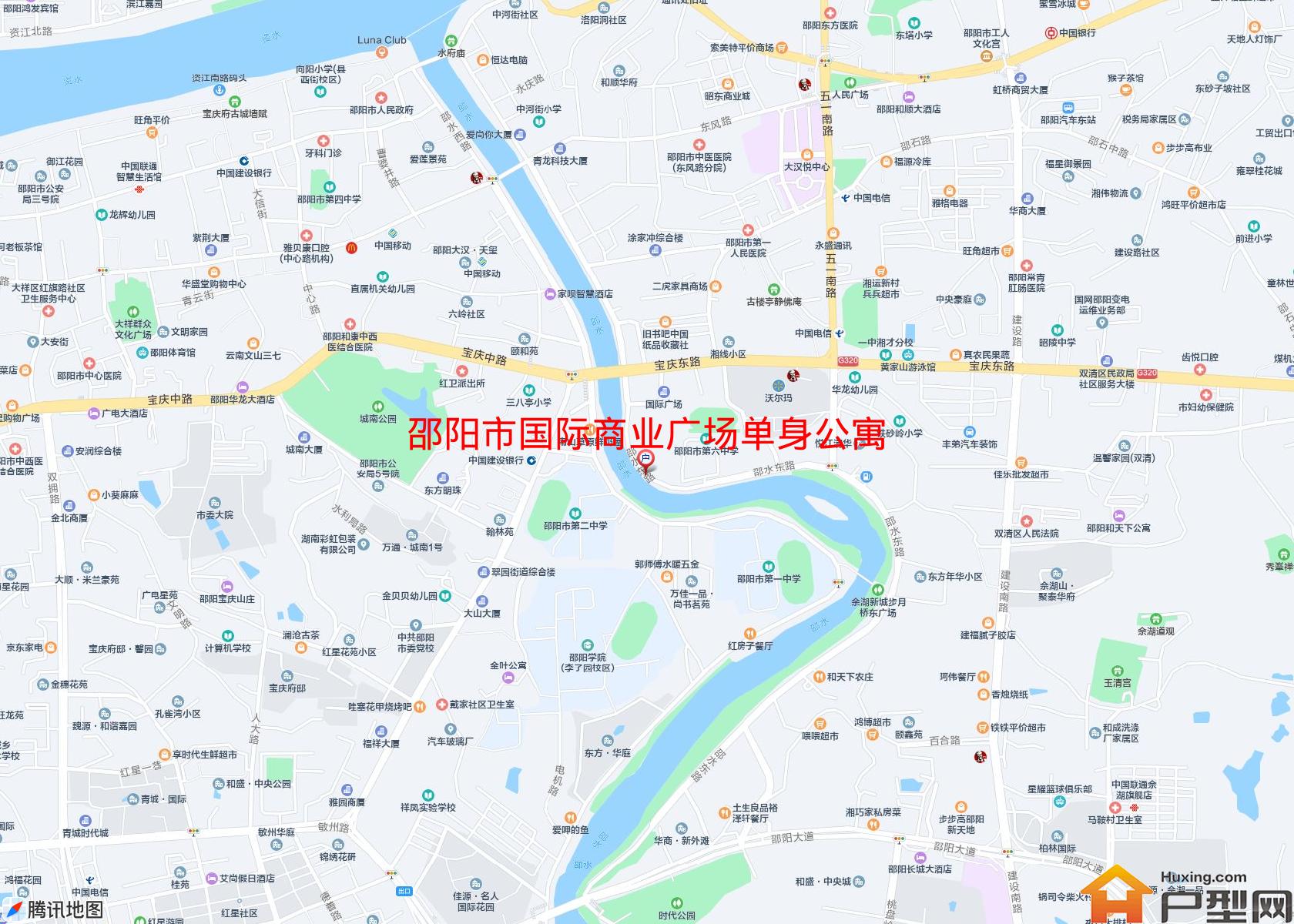 国际商业广场单身公寓小区 - 户型网